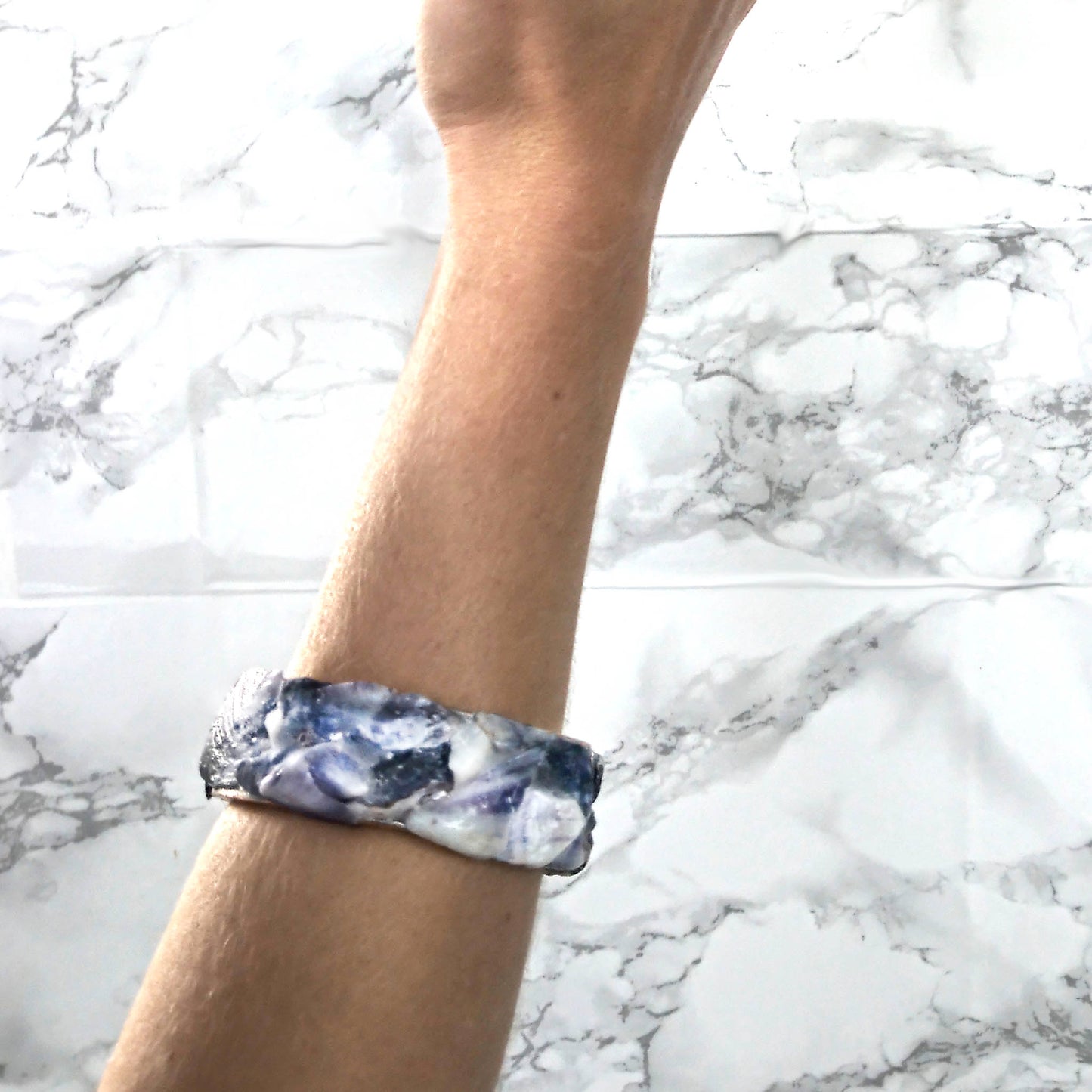 Amne bangle as worn on