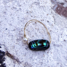 Load image into Gallery viewer, Barely There Paua ring