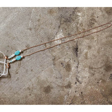 Load image into Gallery viewer, Flapper Turquoise Pearls Mask/Key chain