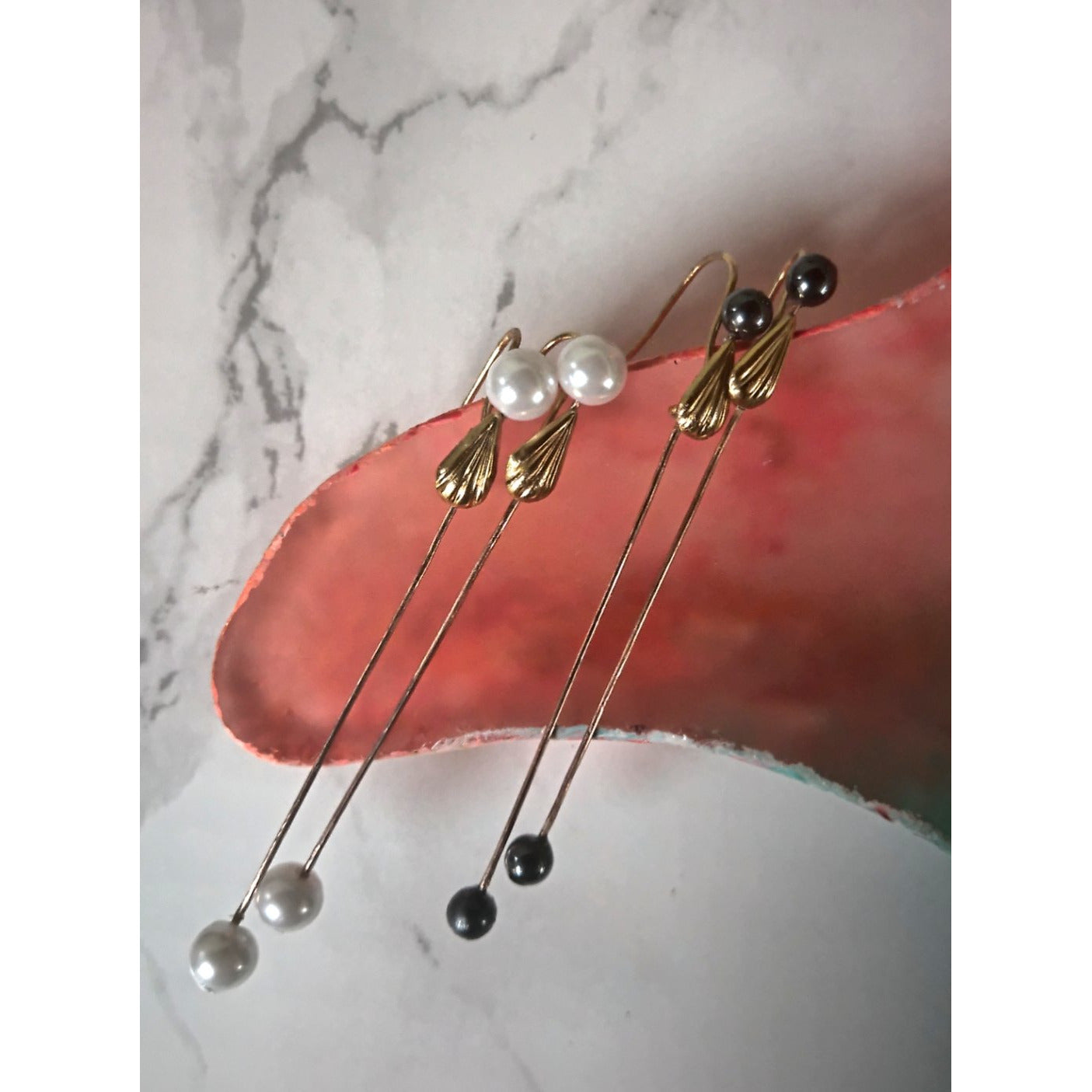 Camifolla Signature Earrings (White)