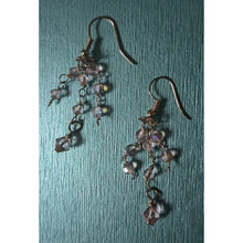 Load image into Gallery viewer, Camifolla Pink Waterfall Earrings