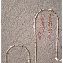 Load image into Gallery viewer, Camifolla Pink Waterfall Earrings