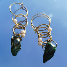 Load image into Gallery viewer, Jumping through hoops for you earring