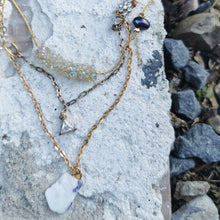Load image into Gallery viewer, Aimee layered necklace on marble