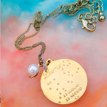 Load image into Gallery viewer, Leo constellation necklace