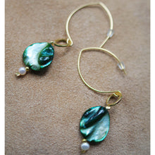 Load image into Gallery viewer, Matrix Mermaid Half hoop detail