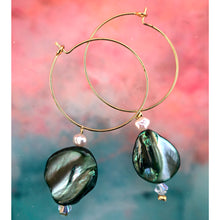 Load image into Gallery viewer, Matrix Mermaid Camifolla Hoops