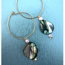 Load image into Gallery viewer, Matrix Mermaid Camifolla Hoops