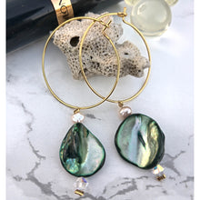 Load image into Gallery viewer, Matrix Mermaid Camifolla Hoops