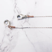 Load image into Gallery viewer, copper and silver closure