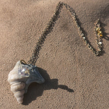 Load image into Gallery viewer, Pelican Opal suede background