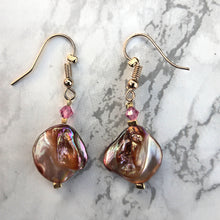 Load image into Gallery viewer, Orange Mermaid Pink Swarowski Crystal