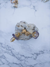 Load image into Gallery viewer, Pax earrings - geometrically shaped earrings with stone