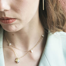 Load image into Gallery viewer, Pearl or Pearl Me Not Necklace