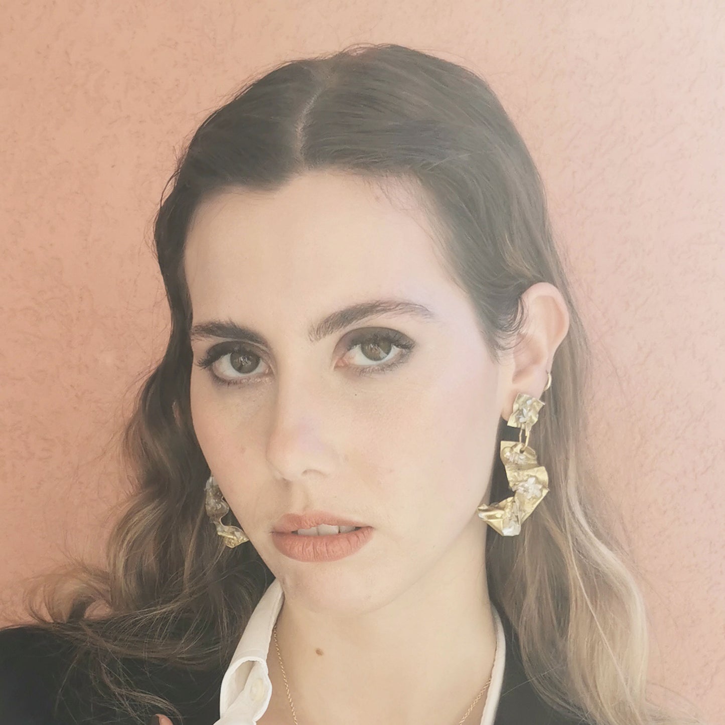 Powdered Shell Earrings