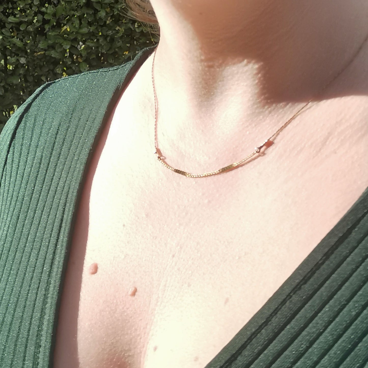 Take me to the bar 2 Necklace Worn on