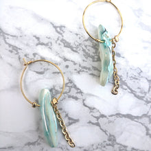 Load image into Gallery viewer, Camifolla Taormina Hoops asymmetric positioning