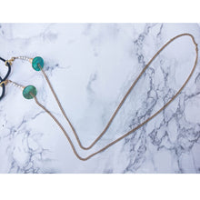 Load image into Gallery viewer, Turquoise Touch Mask/Key chain