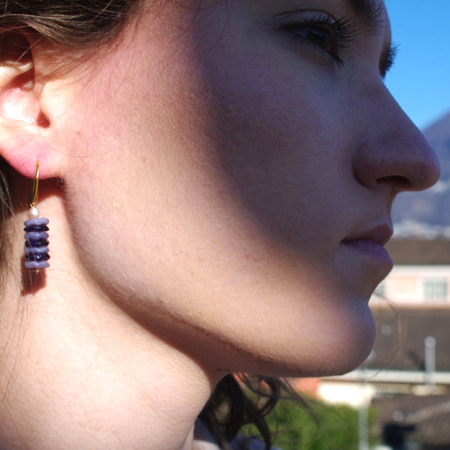 Valerie Amethyst Flower Camifolla