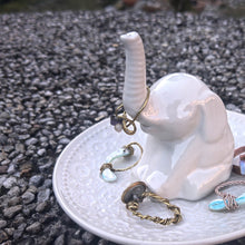 Load image into Gallery viewer, Back you are my anchor ring with other Camifolla rings.