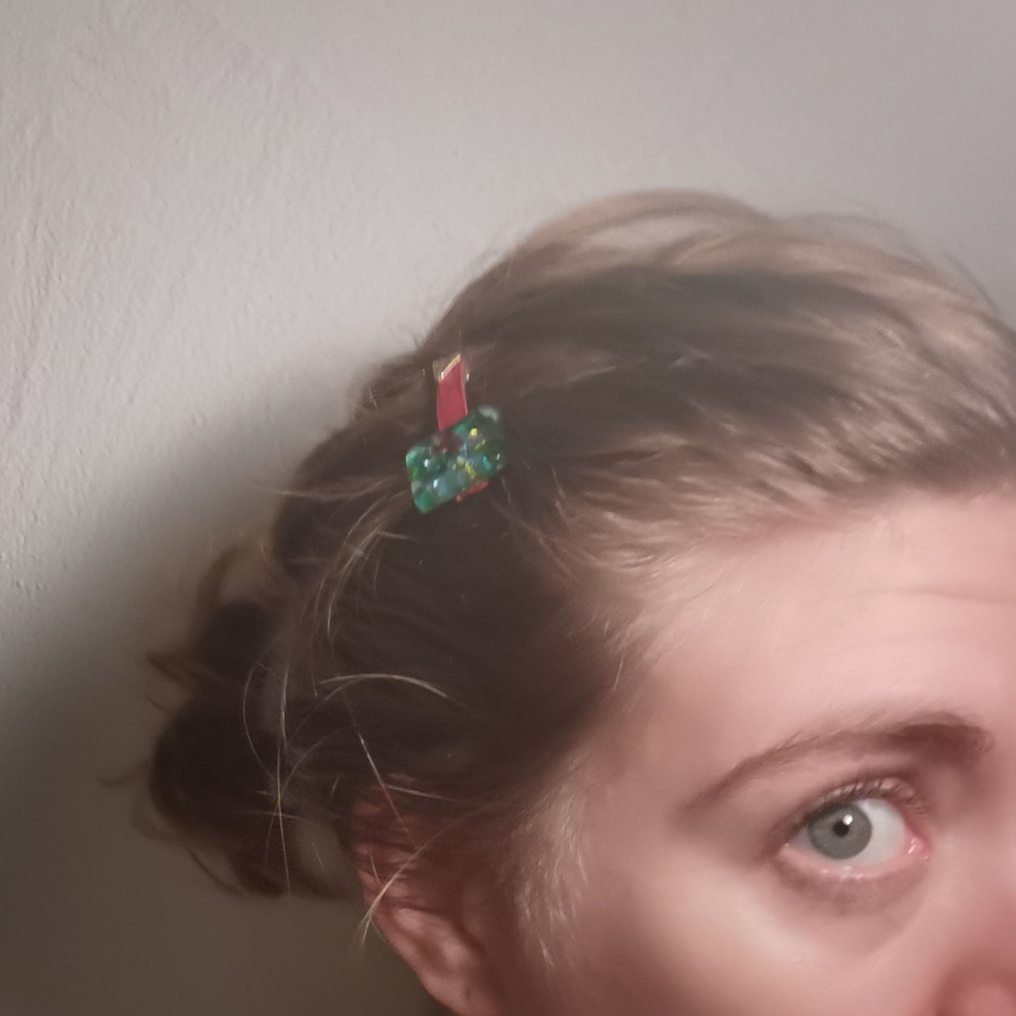 Christmas Spirit Hairclip