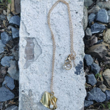 Load image into Gallery viewer, Open book necklace
