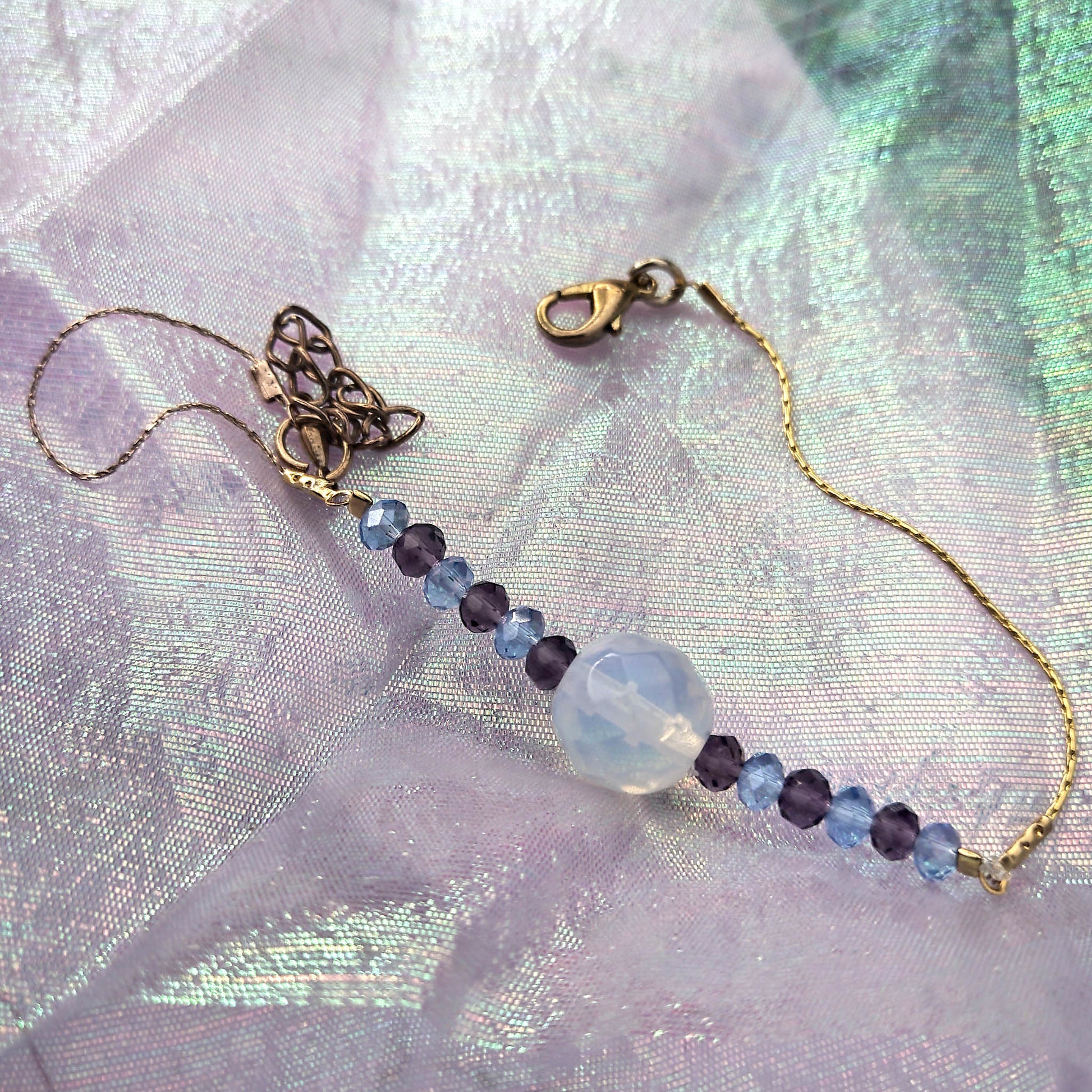 50 shades of blue bracelet - Camifolla 