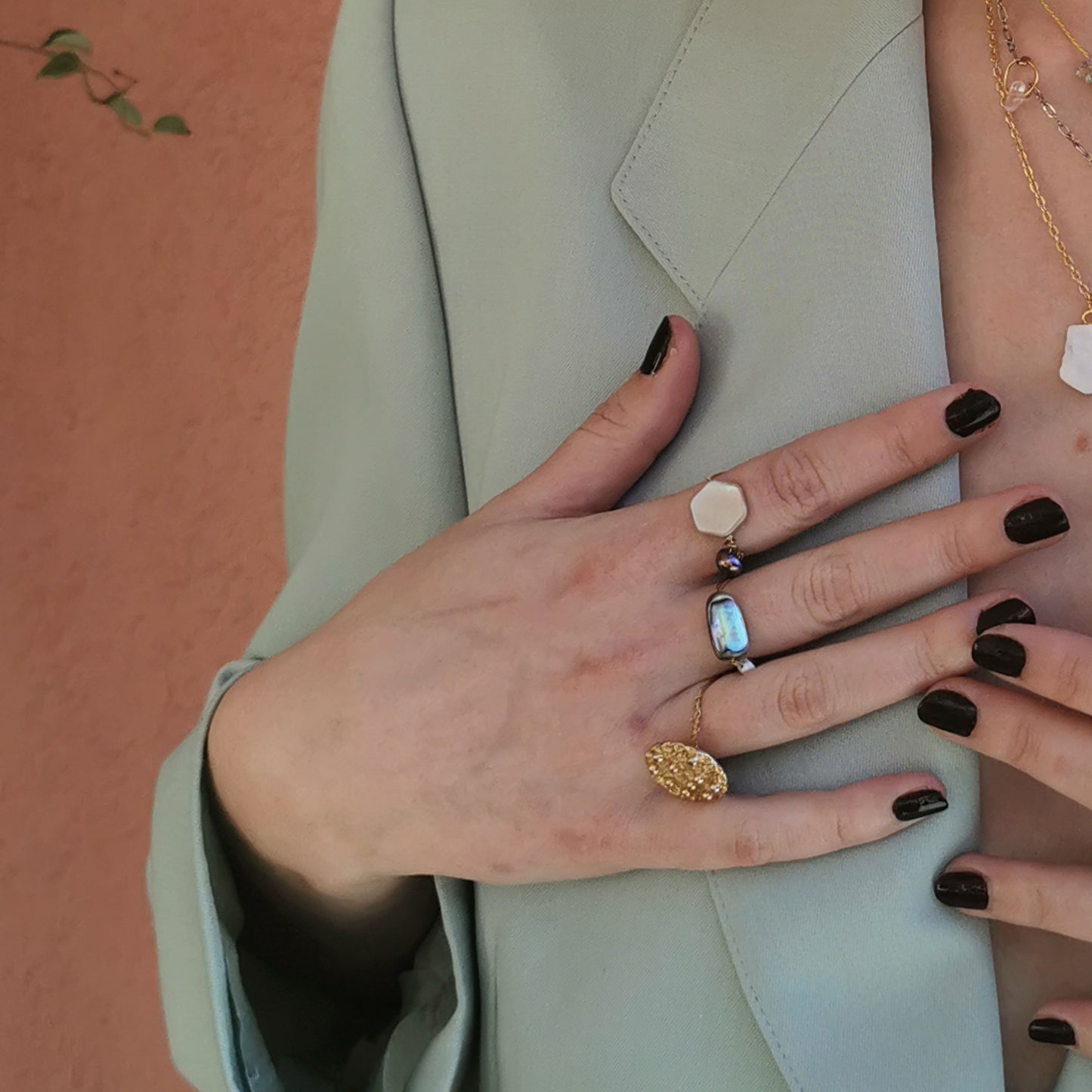 Octagon Barely there worn on 