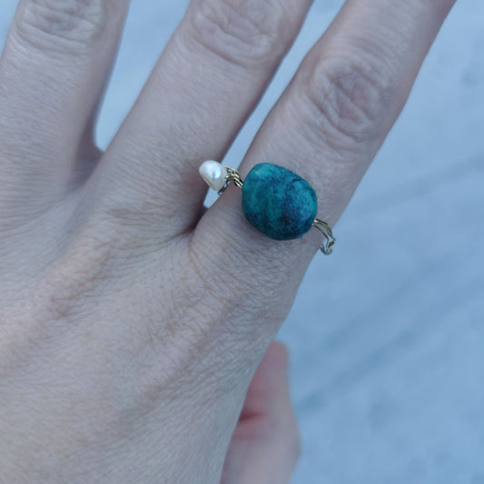 Barely There Turquoise ring
