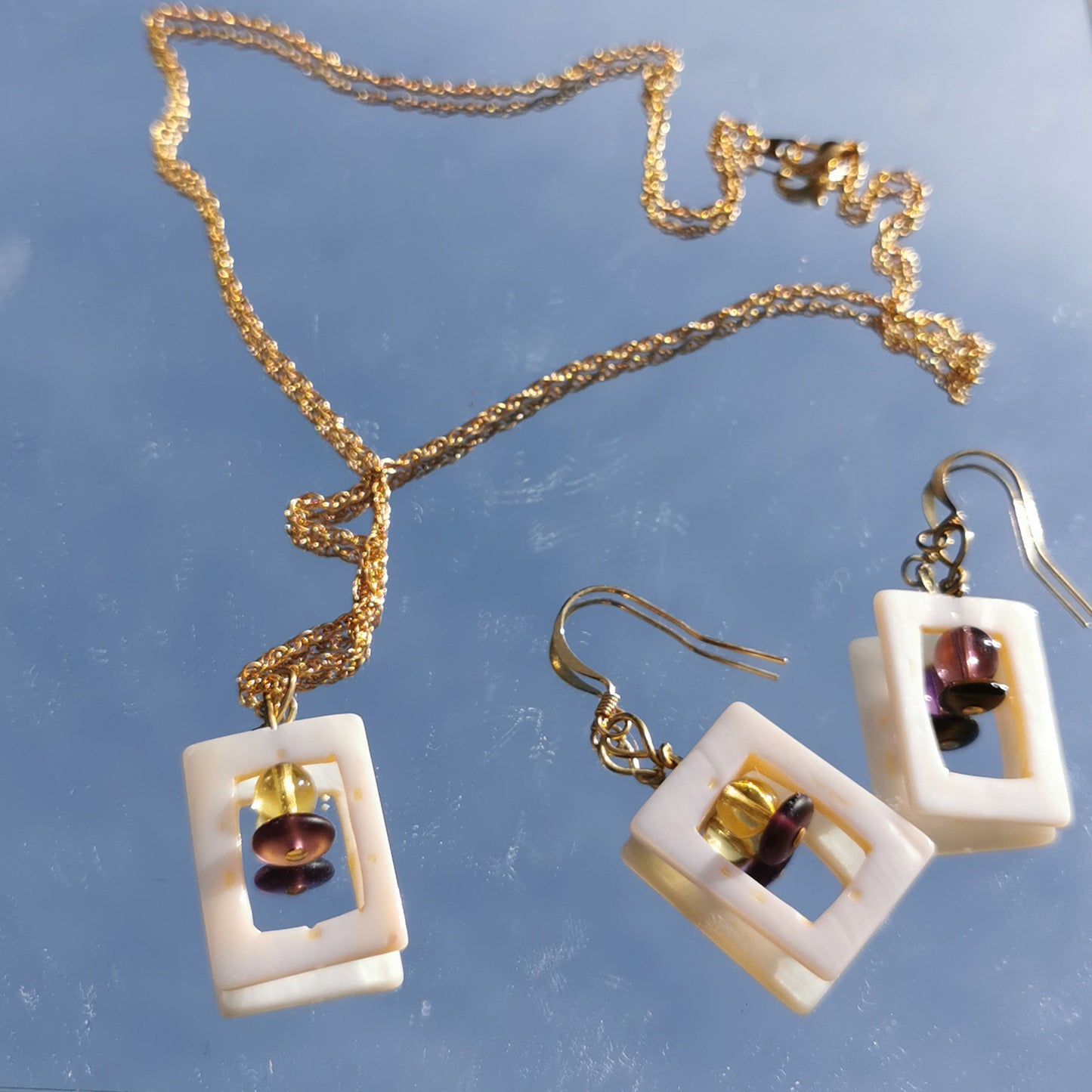 Be there or be square Necklace