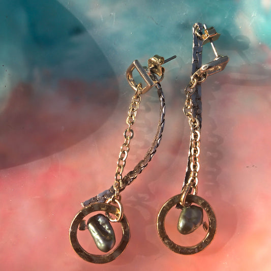 Double Trouble Pistachio Earrings