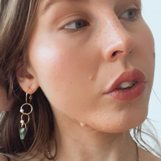 Jumping through Hoops for you Matrix earrings