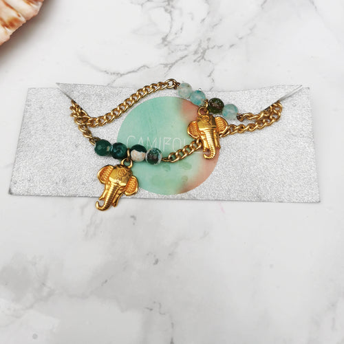 Elephant friendship bracelets packaging