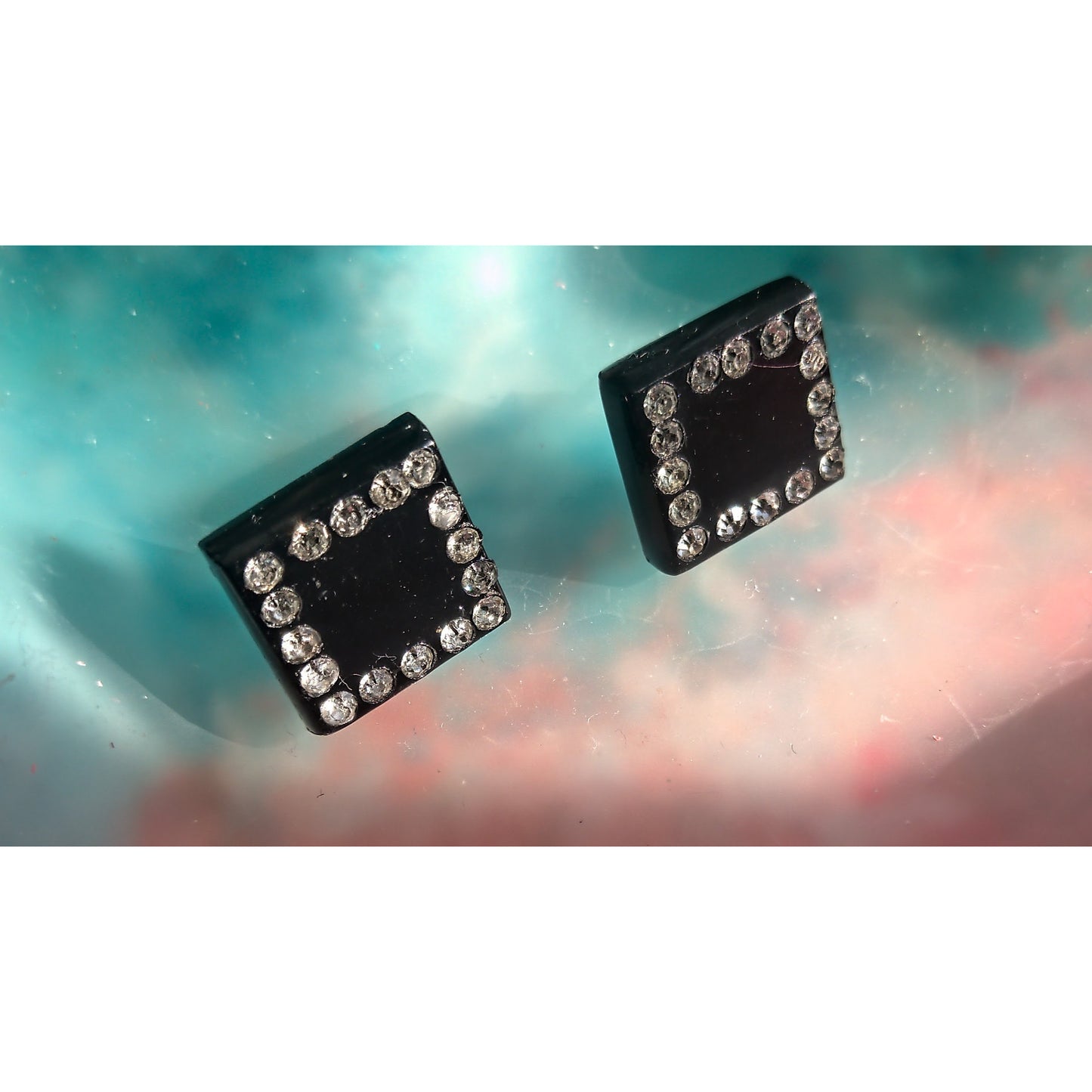 Dice On Stud Earrings