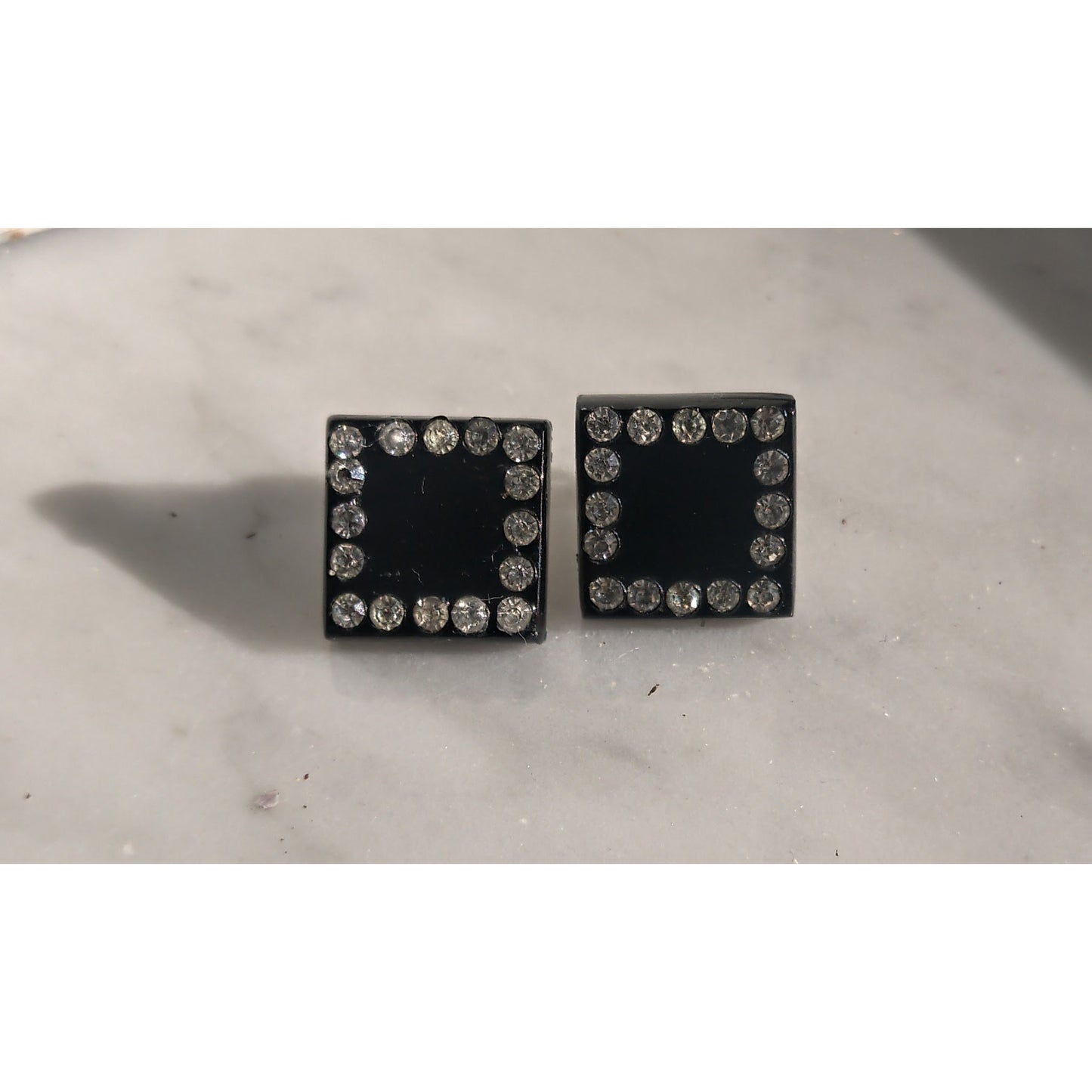 Dice On Stud Earrings