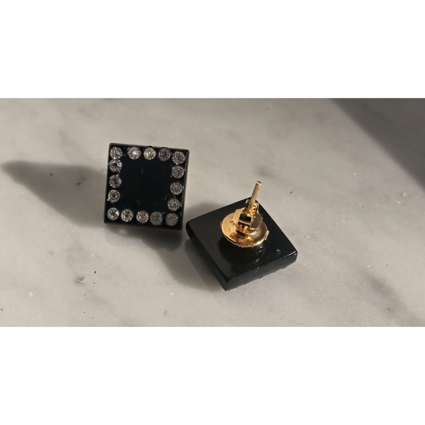 Dice On Stud Earrings