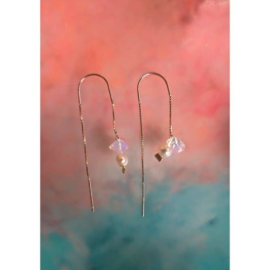 Camifolla Opal You Thread through Earrings