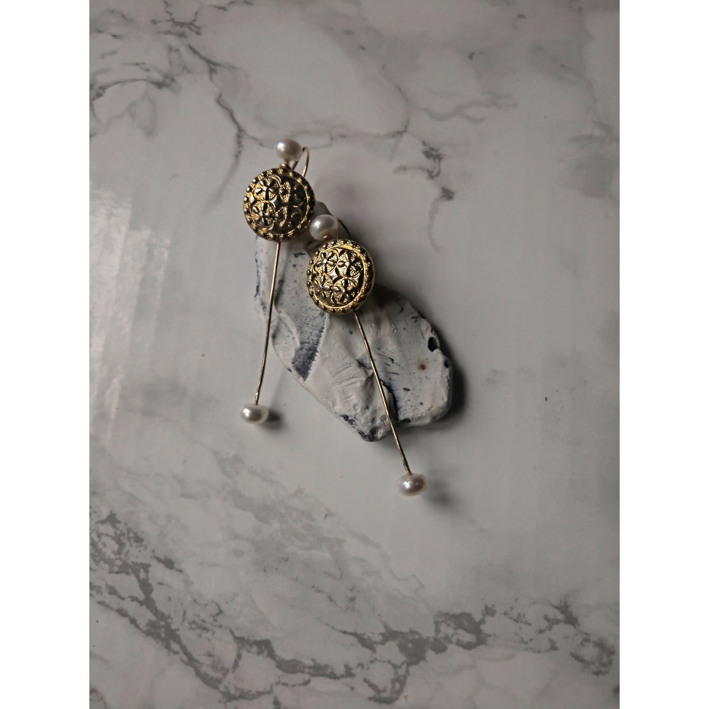 Baronessa Camifolla Signature Earrings- gold filled