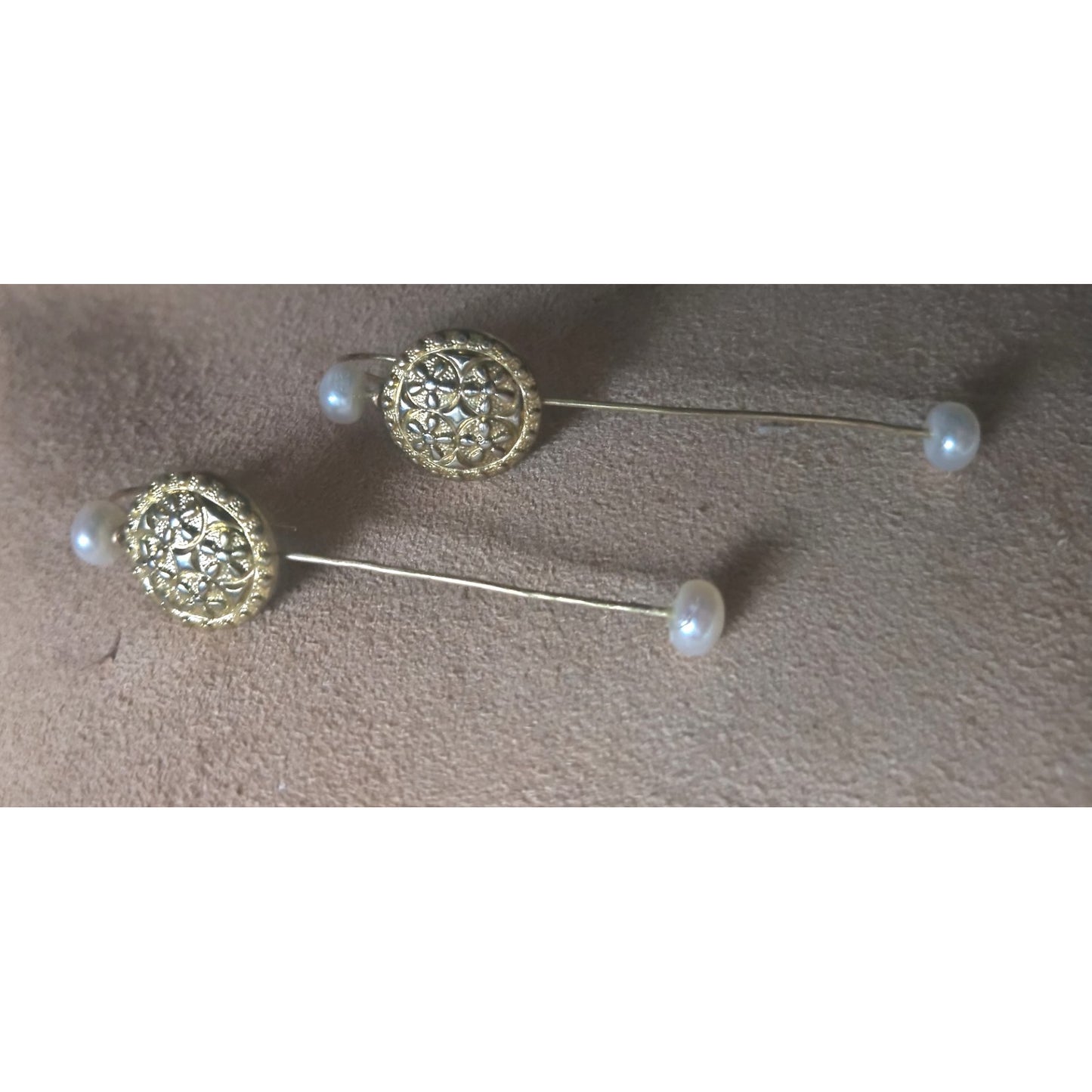 Baronessa Camifolla Signature Earrings- gold filled