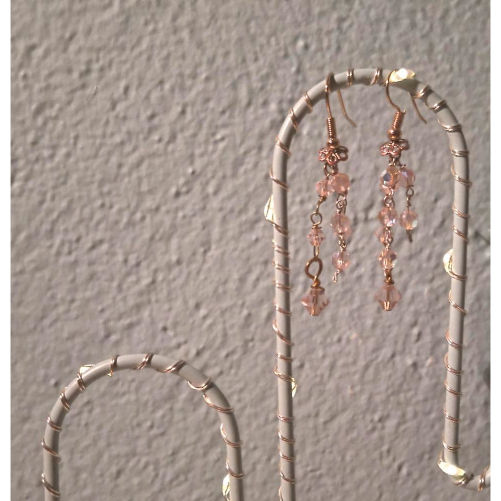 Camifolla Pink Waterfall Earrings