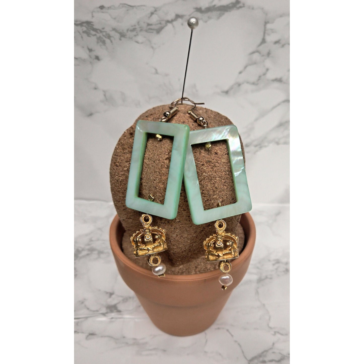 Jaded Royal Earrings