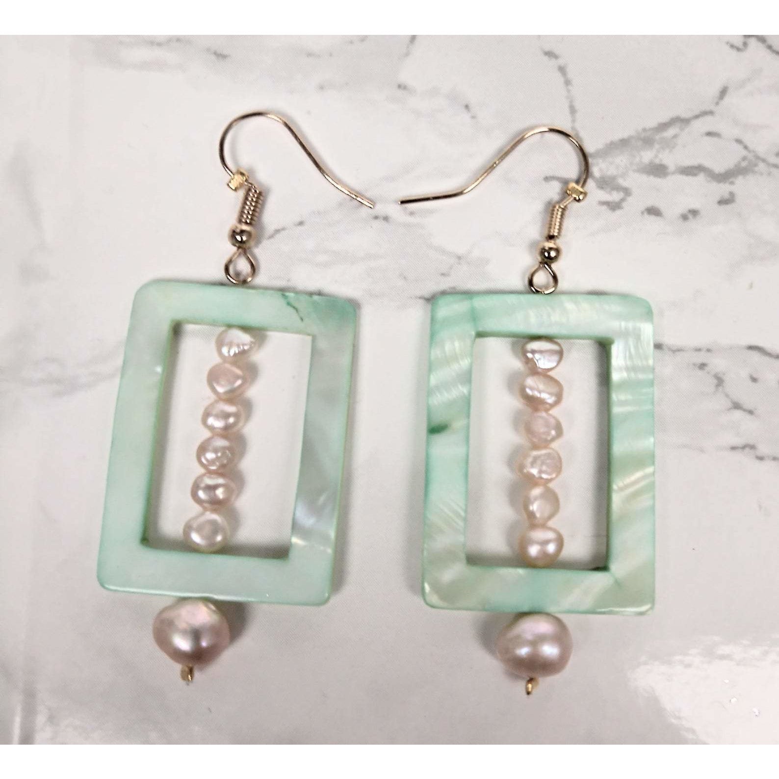 Camifolla Jaded Pearl earrings 