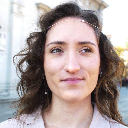 Kenna Silver Headband