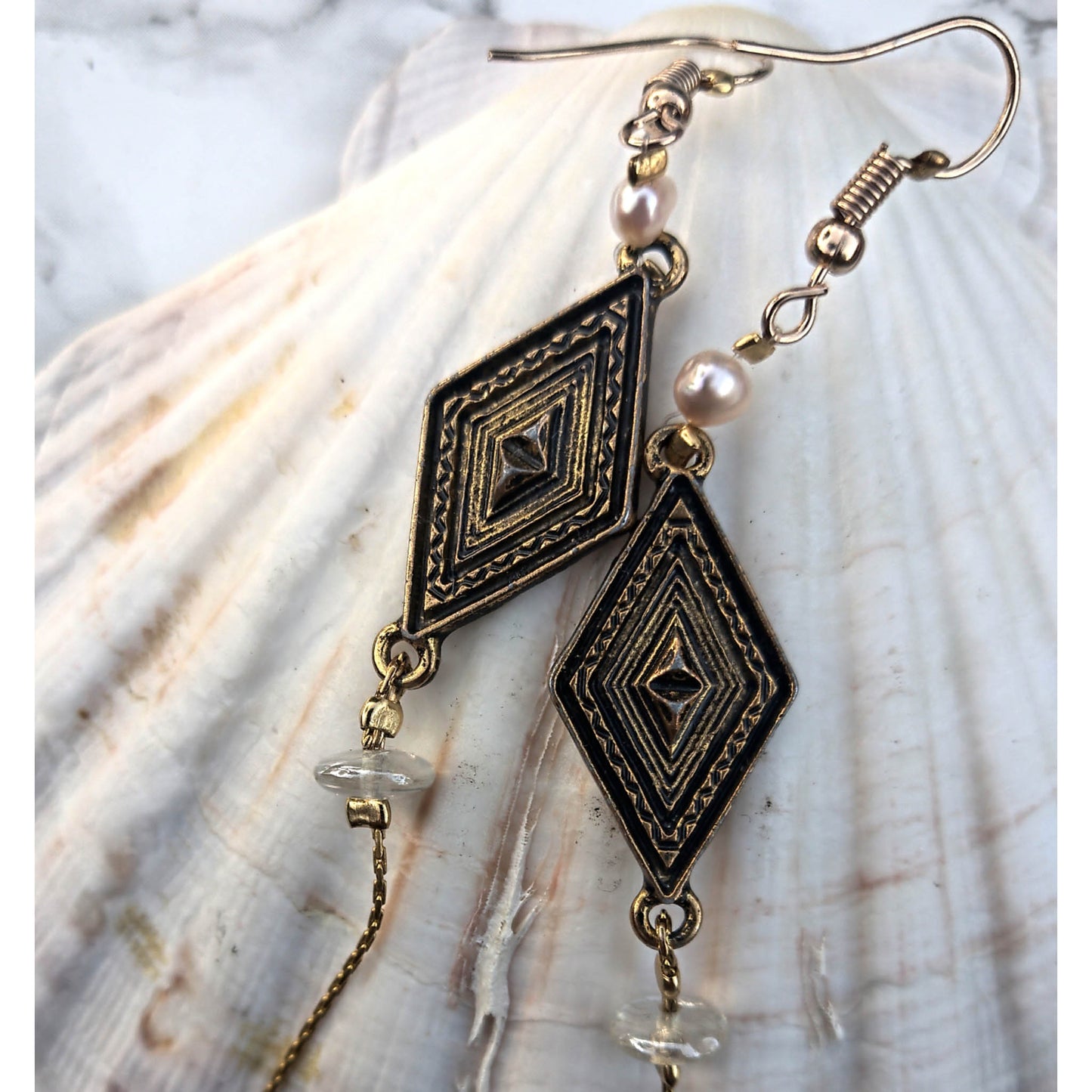 Kite earrings Camifolla details