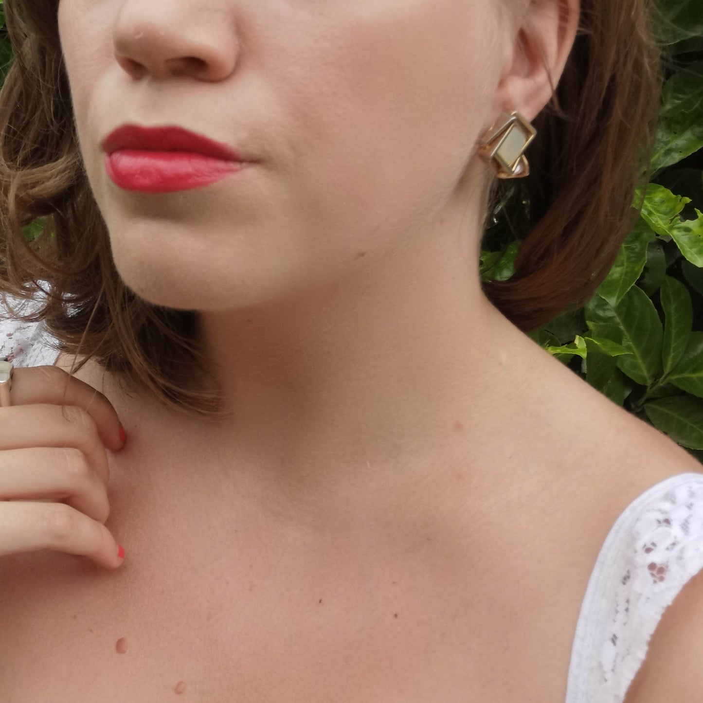 Marilyn earrings worn on 1