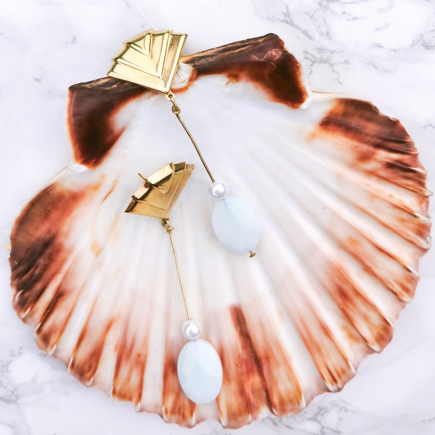 Natasha Fan Opal Earrings