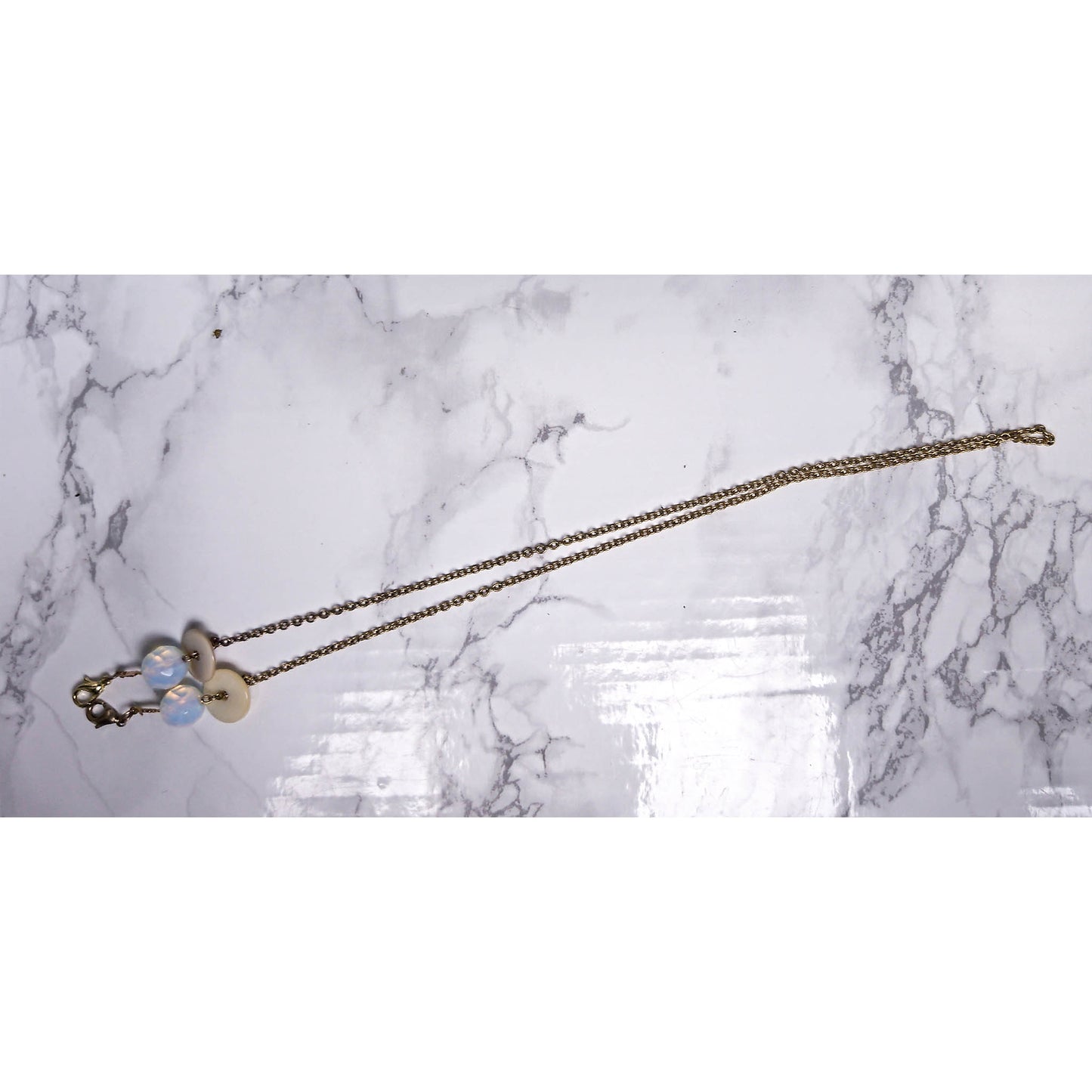 Opal and Mother of Pearl Chain 