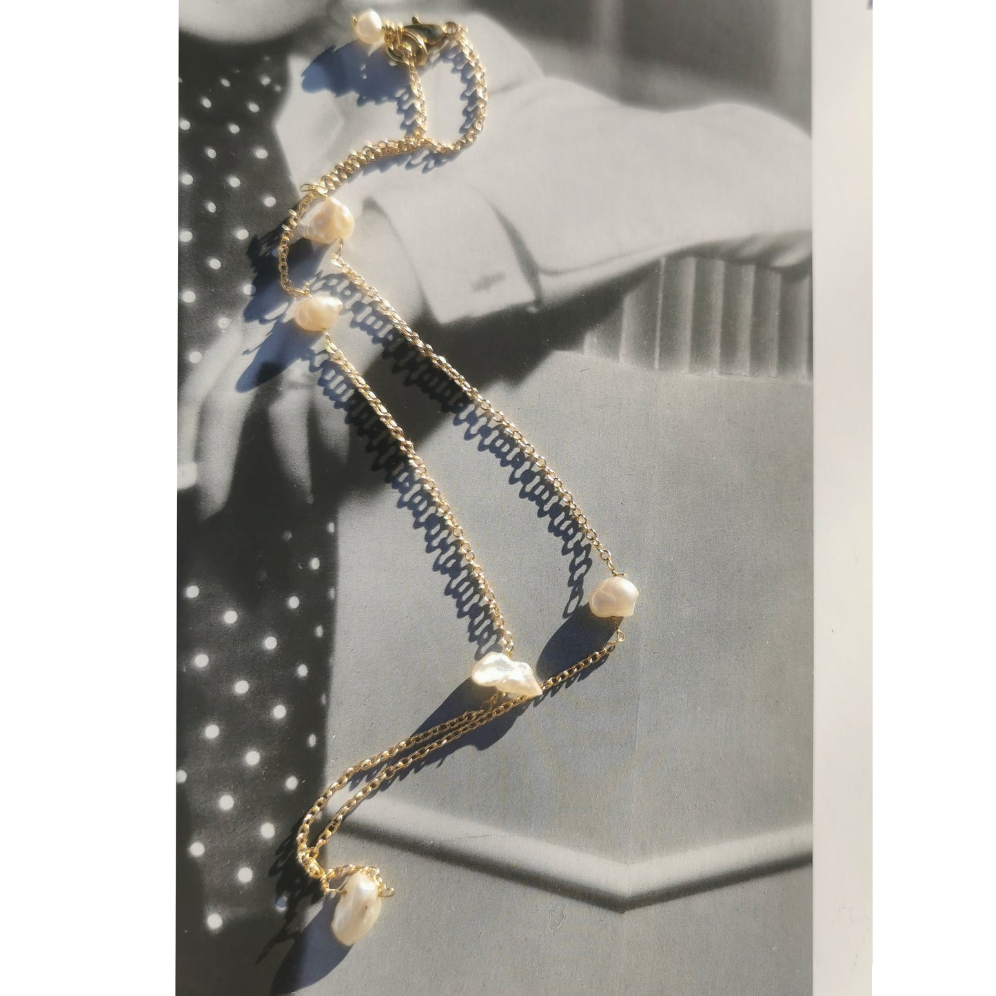 Pearl or Pearl Me Not Necklace