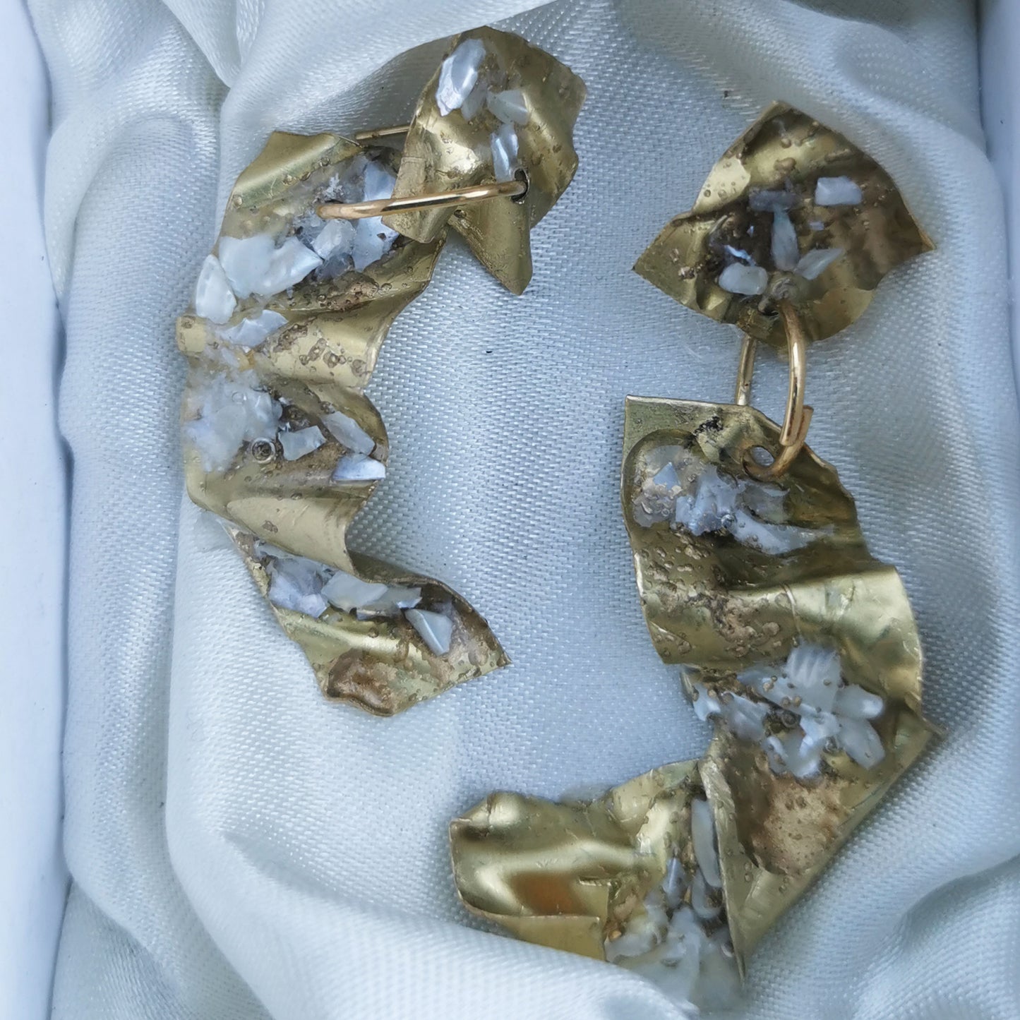 Powdered Shell Earrings