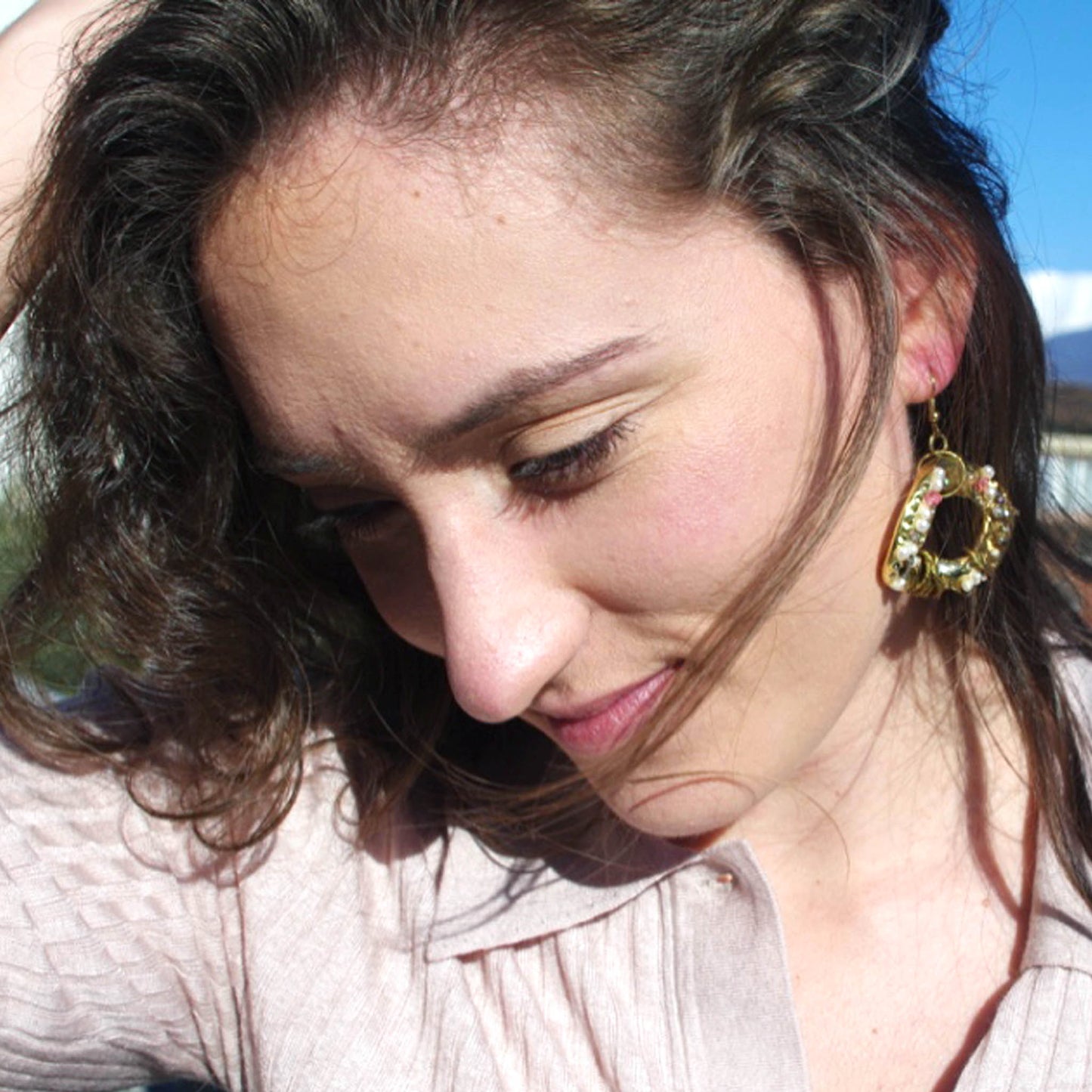 Valerie Doughnut Earrings Camifolla